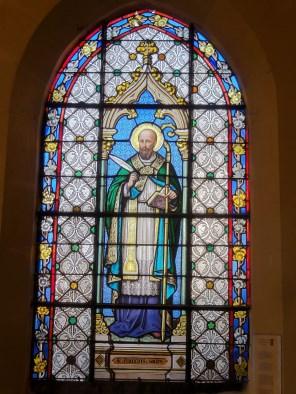 제네바의 성 프란치스코 살레시오_photo by Pierre Poschadel_in the Church of Saint-Maclou in Conflans-Sainte-Honorine_France.JPG